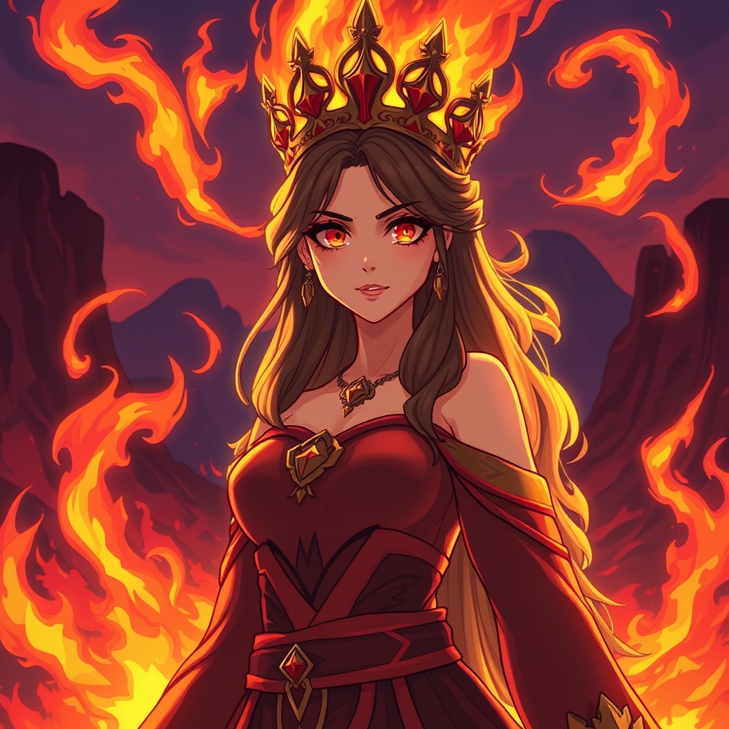 ملکه ی آتش چه شکلی10