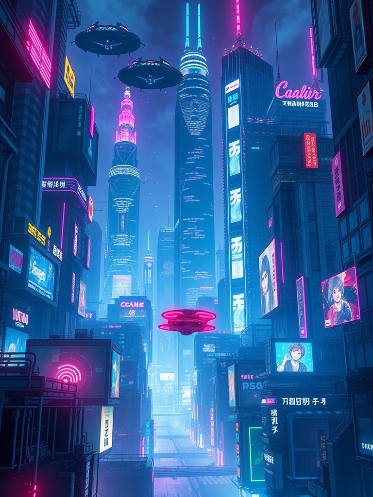 زیبا ترین عکس دنیا سایبر پانک3