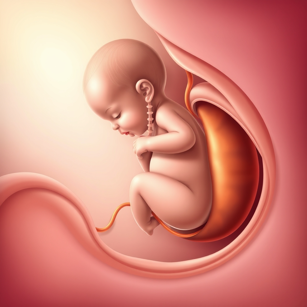 جنین از طریق بند ناف مواد مغذی و اکسیژن را دریافت میکند1