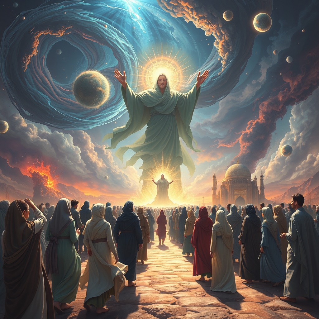 آخر زمان روزی که امام زمان ظهور میکند
19