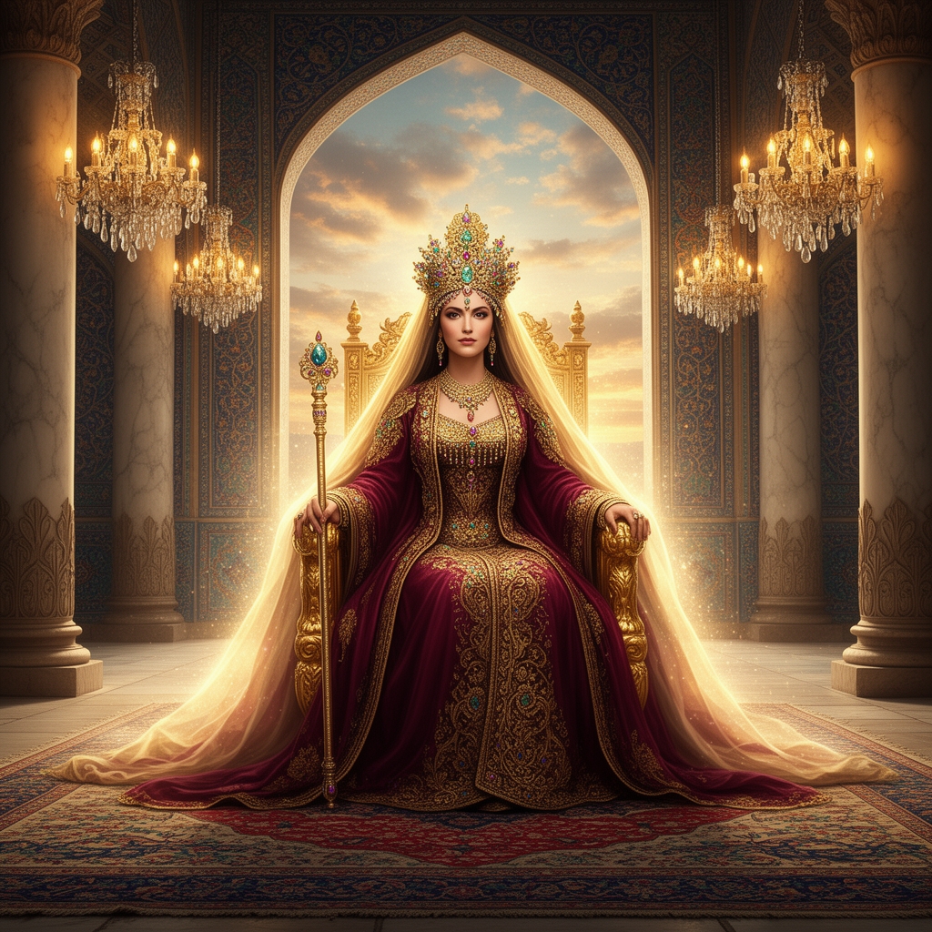 بانو همای زیبا اولین ملکه ی ایران0