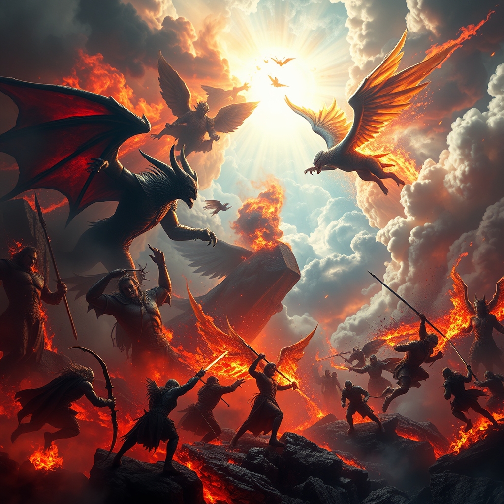 جهنم در حال جنگ با بهشت 14