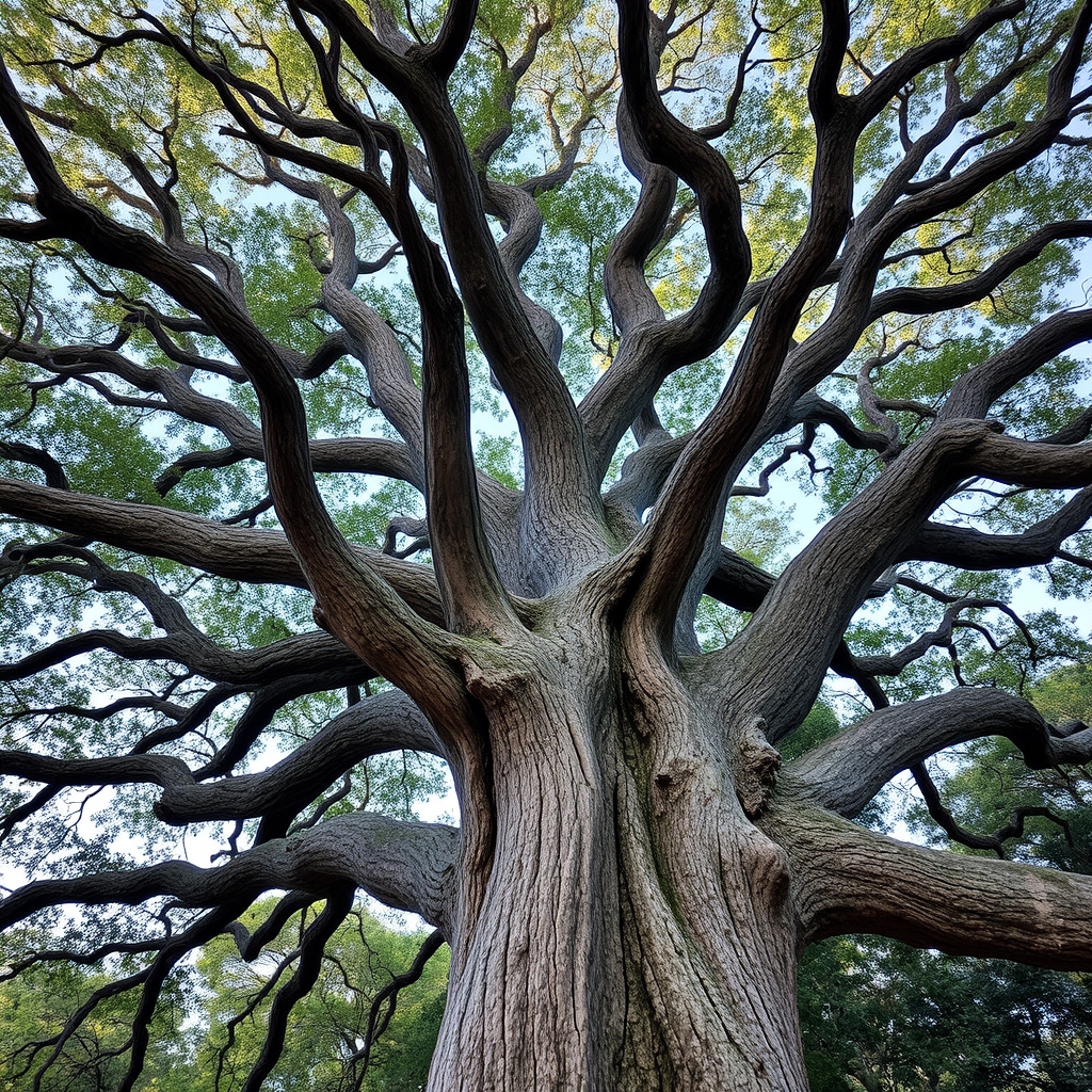 درختی تنومند و قدیمی و کهن 17