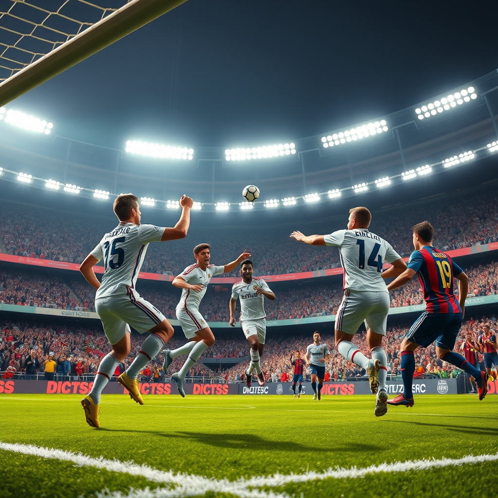 ویدیو رئال مادرید که بارسلونا را میزند3