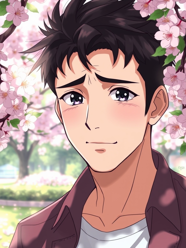 مردی که غمگین است در عین حال خوشحال5