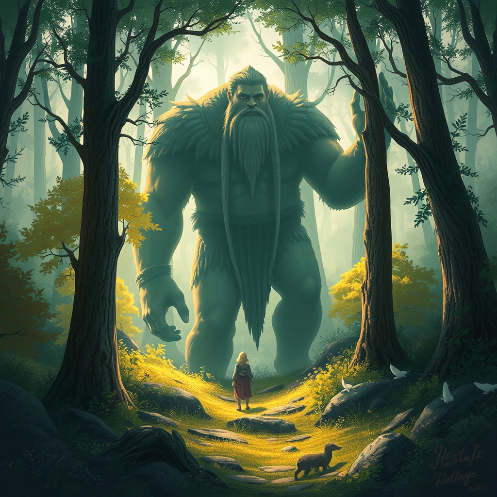 عکس جنگل وغول مهربون
0