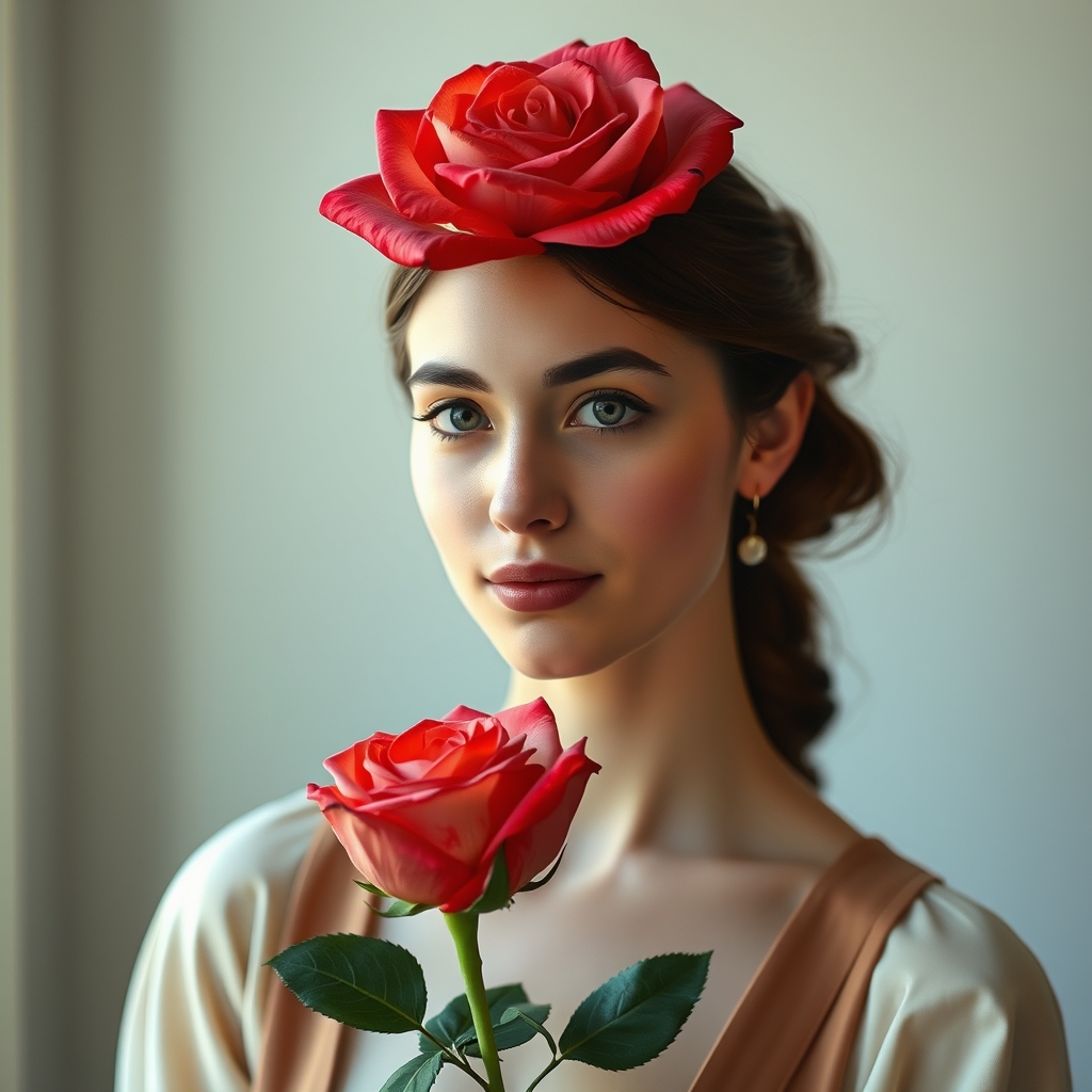 اگر گل رز انسان بود0