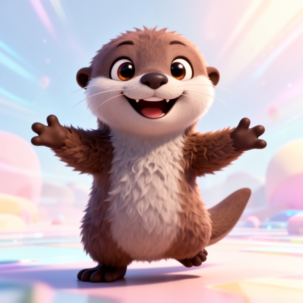 یک عکس از 🦦خیلی بازه و سه بعدی کارتونی گوگولی5