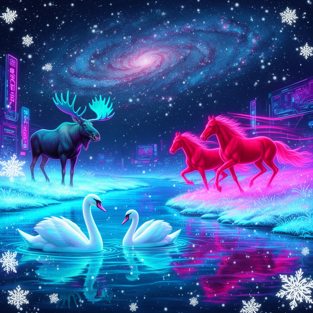 🌌🦢🦢🫎🐎🐎❄️🌌0