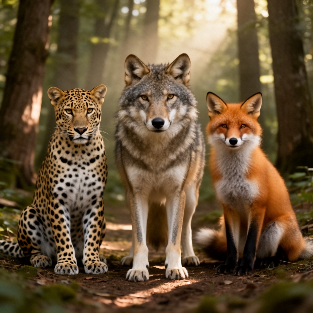 گرگ و پلنگ و روباه 1