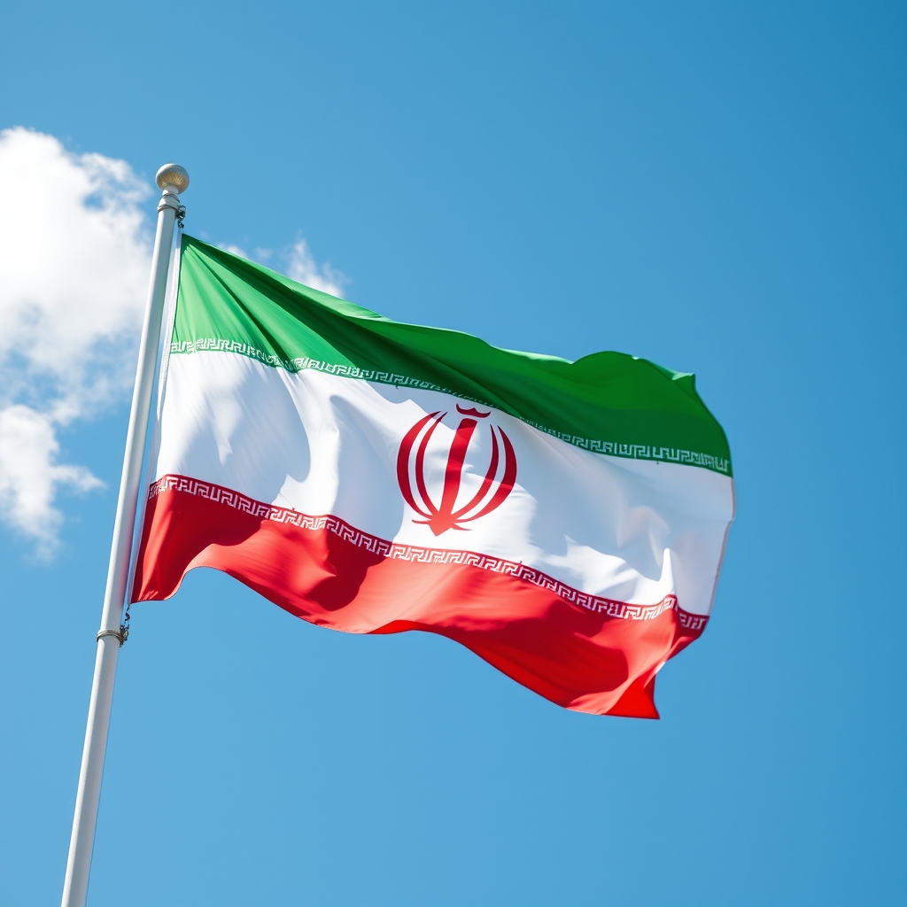 عکسی زیبا از پرچم ایران 3