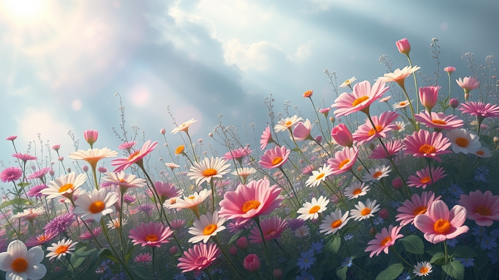 طبیعت زیبا پر گل4