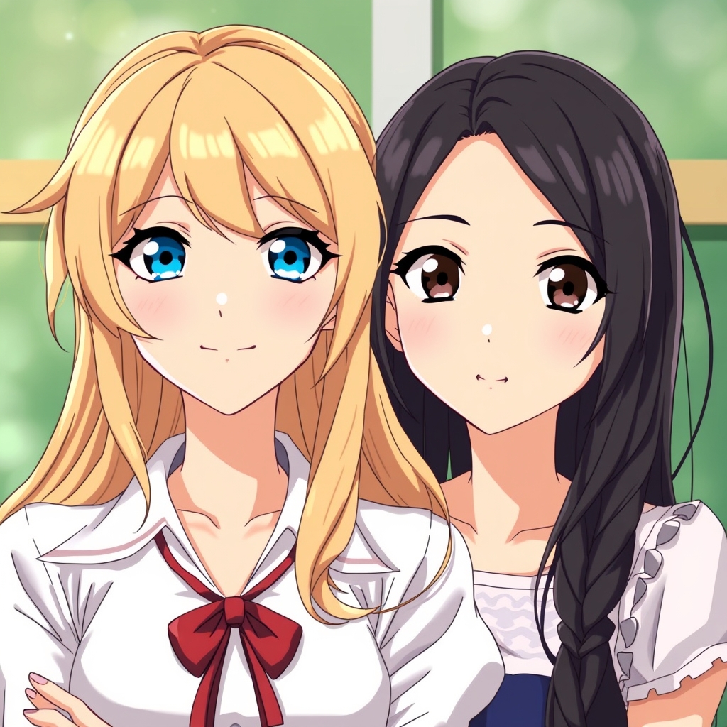 عکس یک معلم زیبا به اسم آزیتا که مو هایش طلایی و چشم های آبی دارد
و یک دختر به اسم لارا که مو های سیاه باشد و چشم های سیاه داشته باشد 20