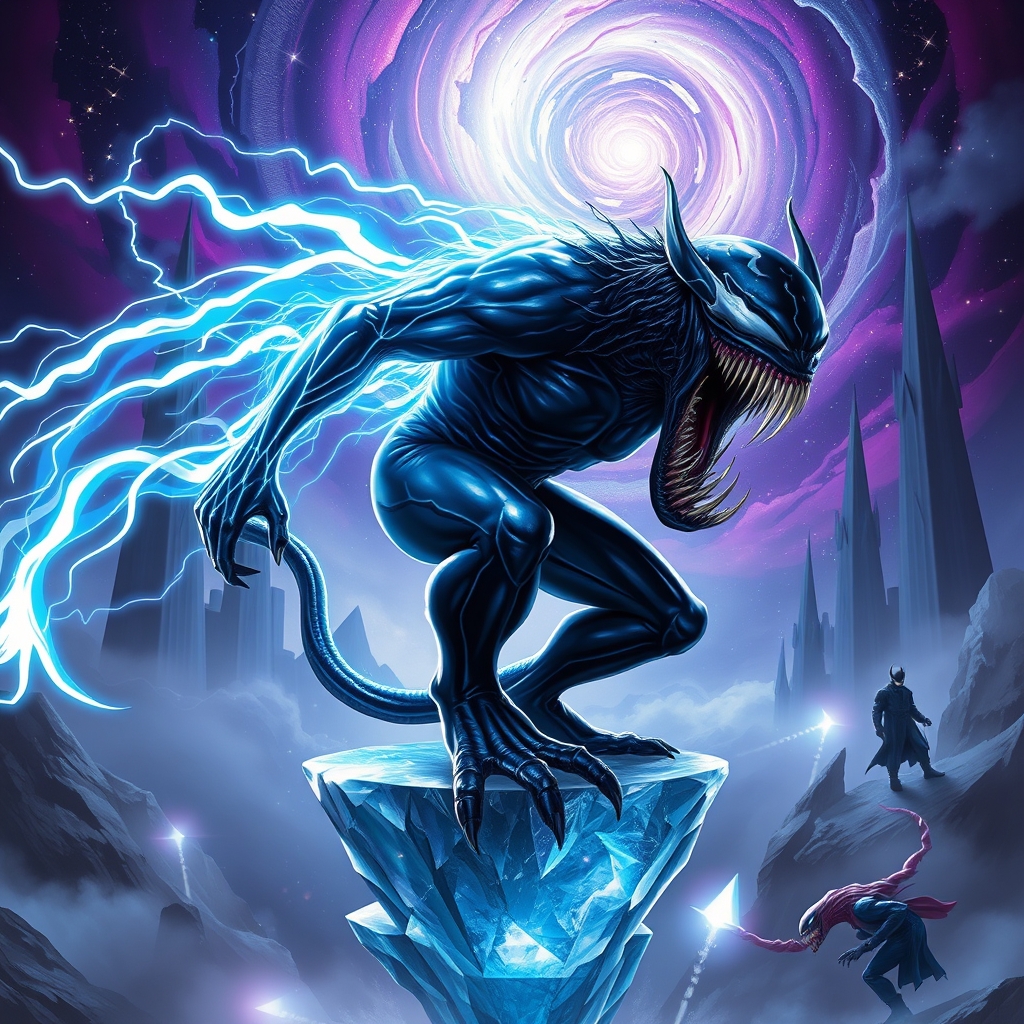 ترکیب فلش و ونوم با بینهایت دقت0