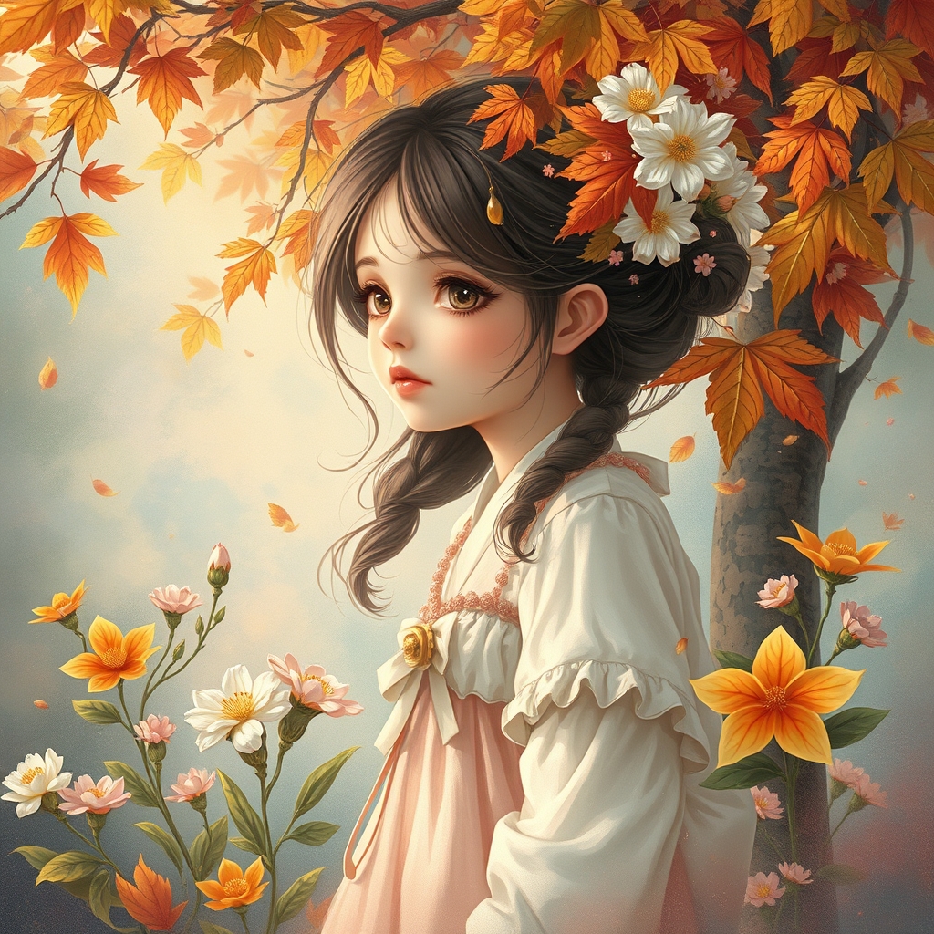 اگر پاییز و بهار ترکیب ۱ دختر بودند 
0