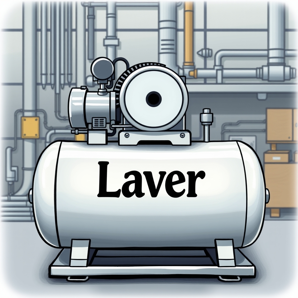 کمپرسور باد اویل فری سایلنت تو فضای صنعتی و روی مخزن بنویس laver 
نوشته حالت طبیعی تر و برجسته تر باشه4
