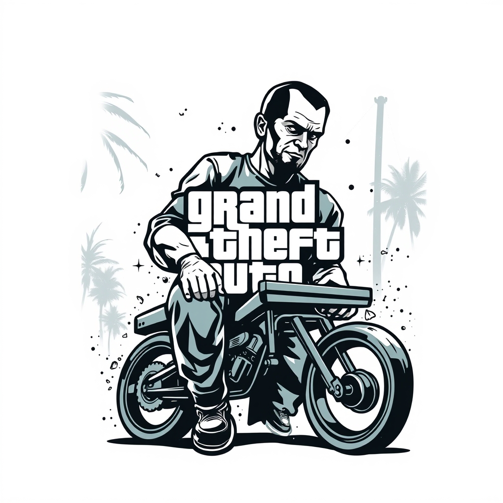 طرح خام تاتو بازی gta9