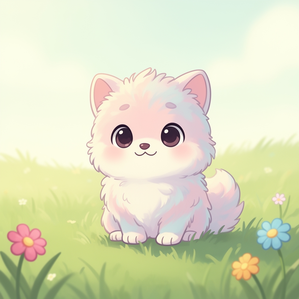 폼폼포린이 귀여운 동물이었다면 어땠을까요?3