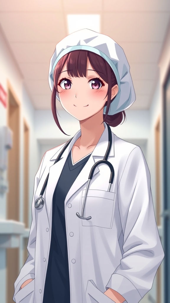 خانم دکتر خوشگل کره ای 15