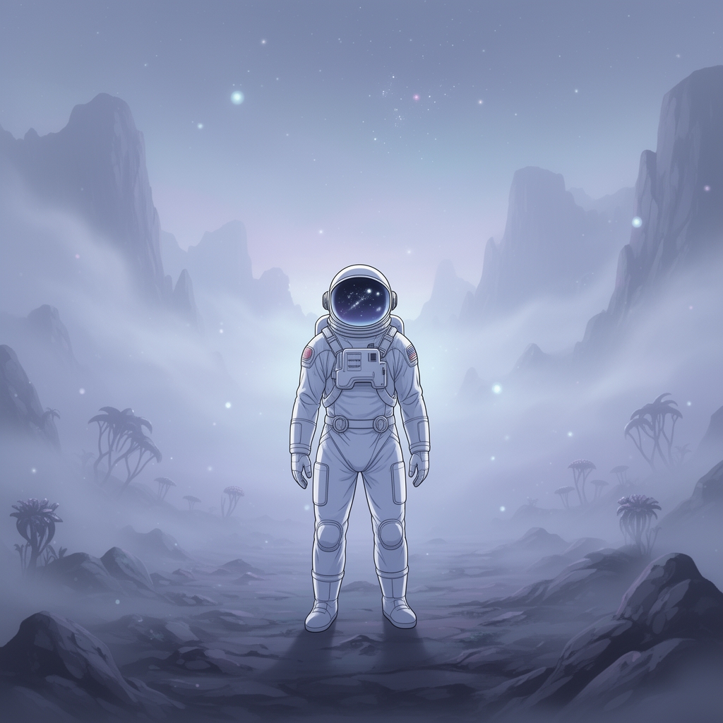 فضانوردی در یه سیاره که همش ابه0