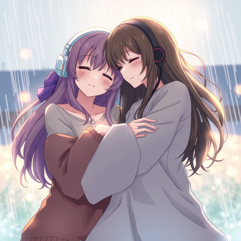 🌧️👩‍❤️‍👩💜💙🎧🎧0