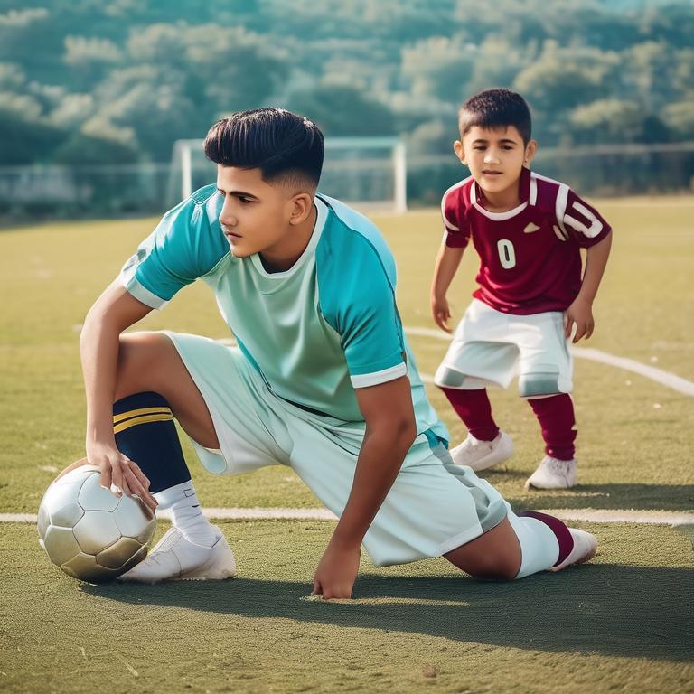 عکس در هنگام فوتبال بازی کردن 14