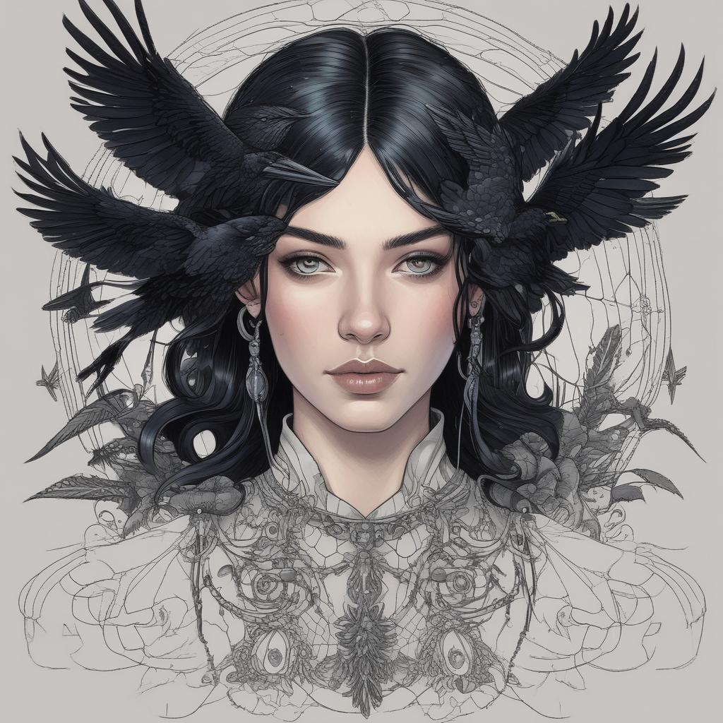 آنشرلی با موهایی  مشکی0