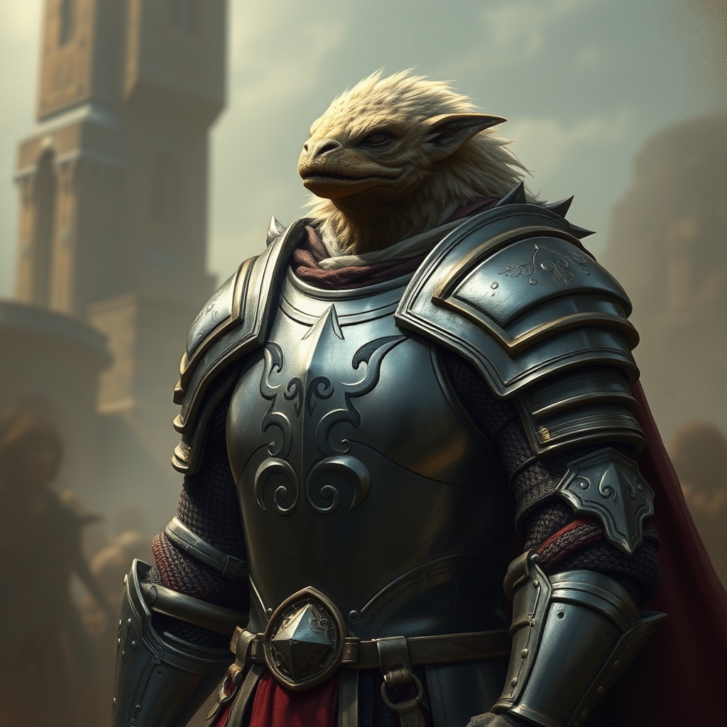 یک حیولا که مثل شوالیه ها زره پوشیده5