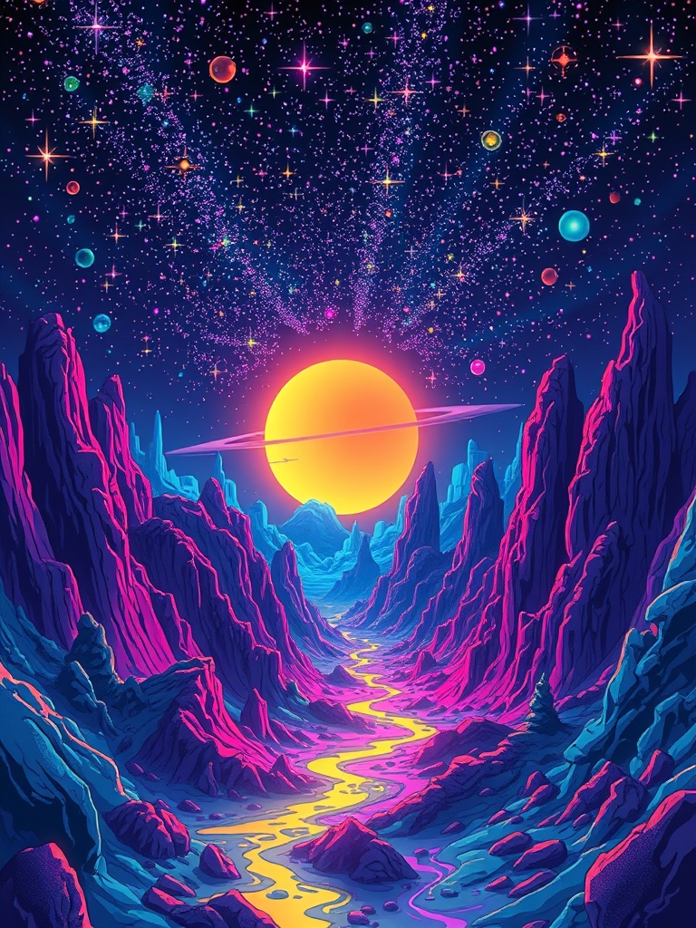 دنبایی از بدی خوبی و زیبایی که خورشید نمی تابد و همیشه بجایی آن ستارگانی رخشان وجود دارد 3