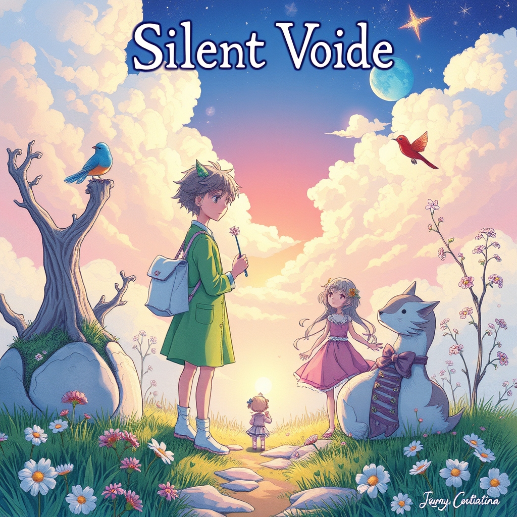 عکس مانگای صدای خاموش به صورت فانتزی 0