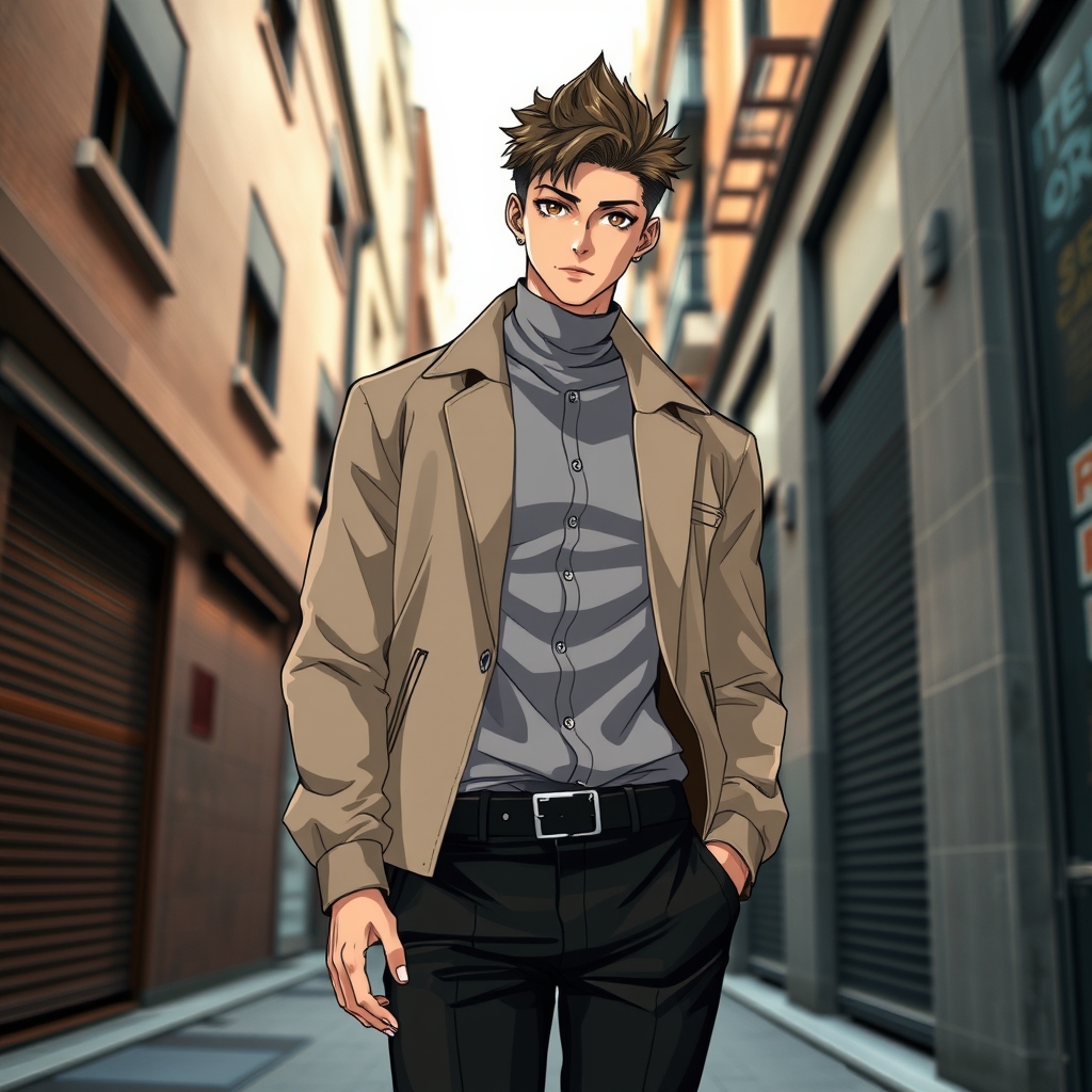 میخوام عکس خودمو تبدیل به ی پسره انیمه ای ی خوشتیپ کنم3