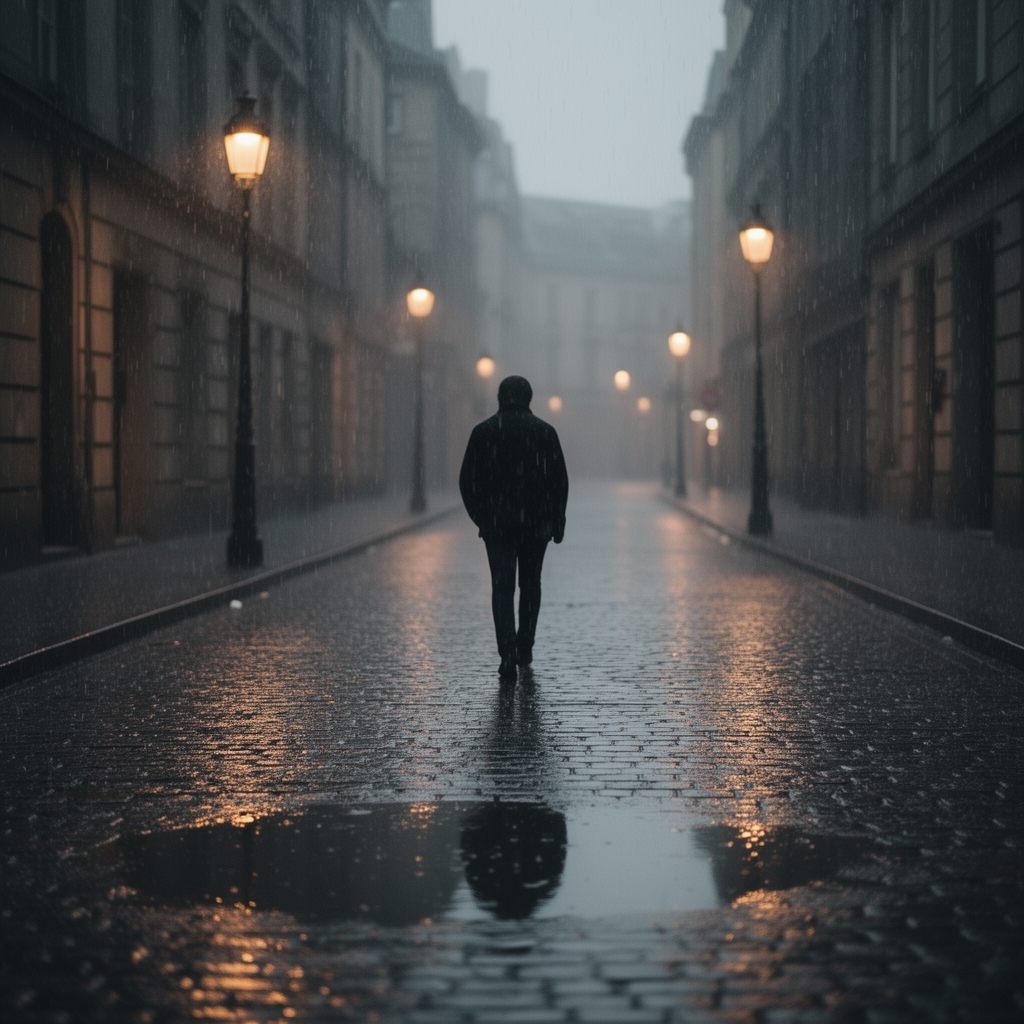 من درخیابان خلوت زير باران5