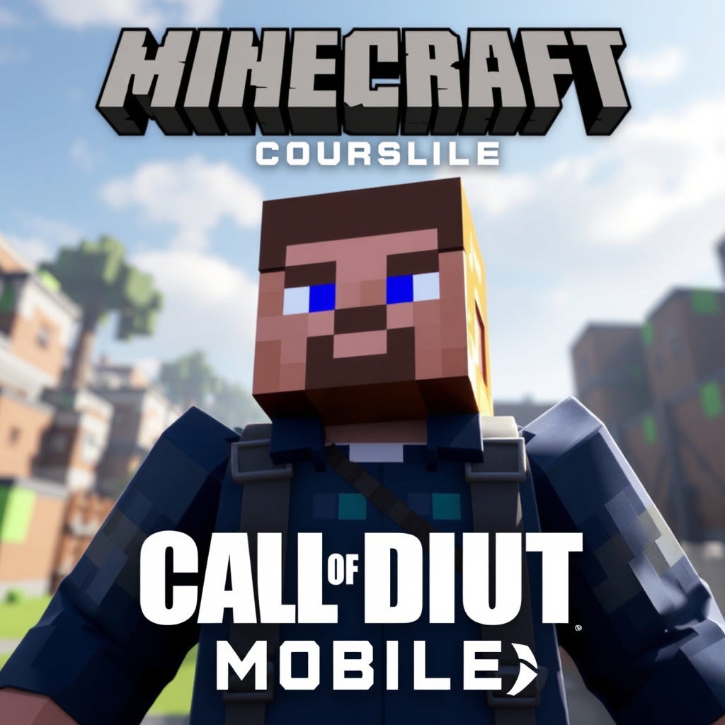 استیو ماین کرافت تو کالاف موبایل3