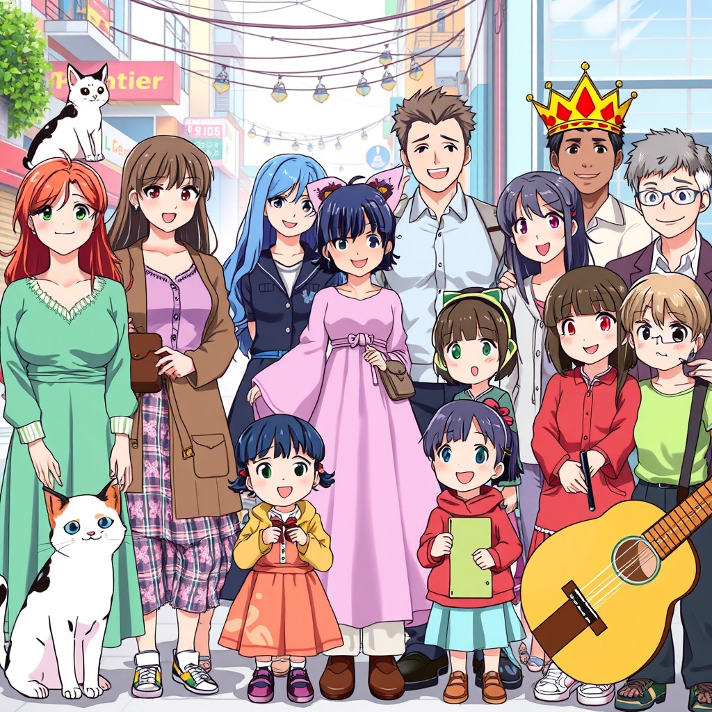 🐱👗👑💄🎸👩👩👩👩👨‍🦱👧🧑👨🧔‍♂️👨‍🦰👴👵17