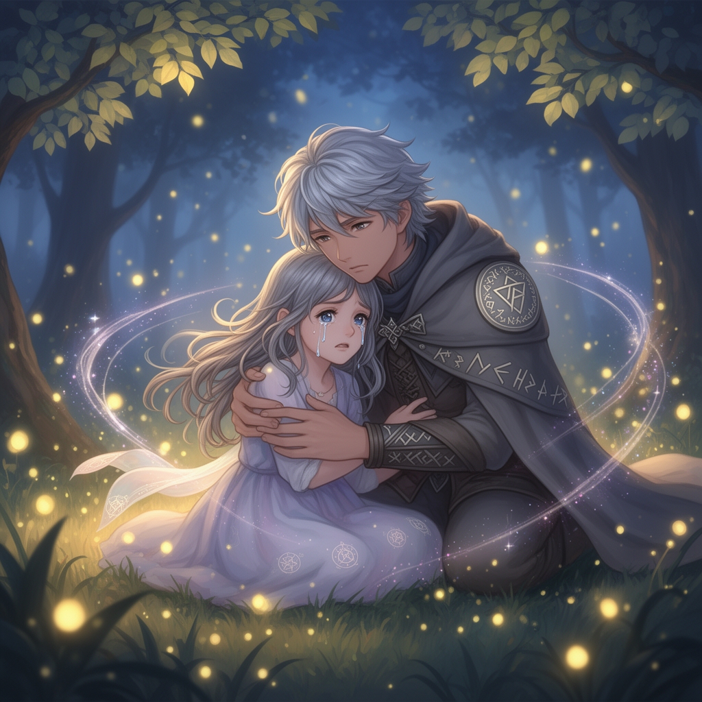 یک پسر که یک دختر جوان را بغل کرده و دختر گریه میکند4