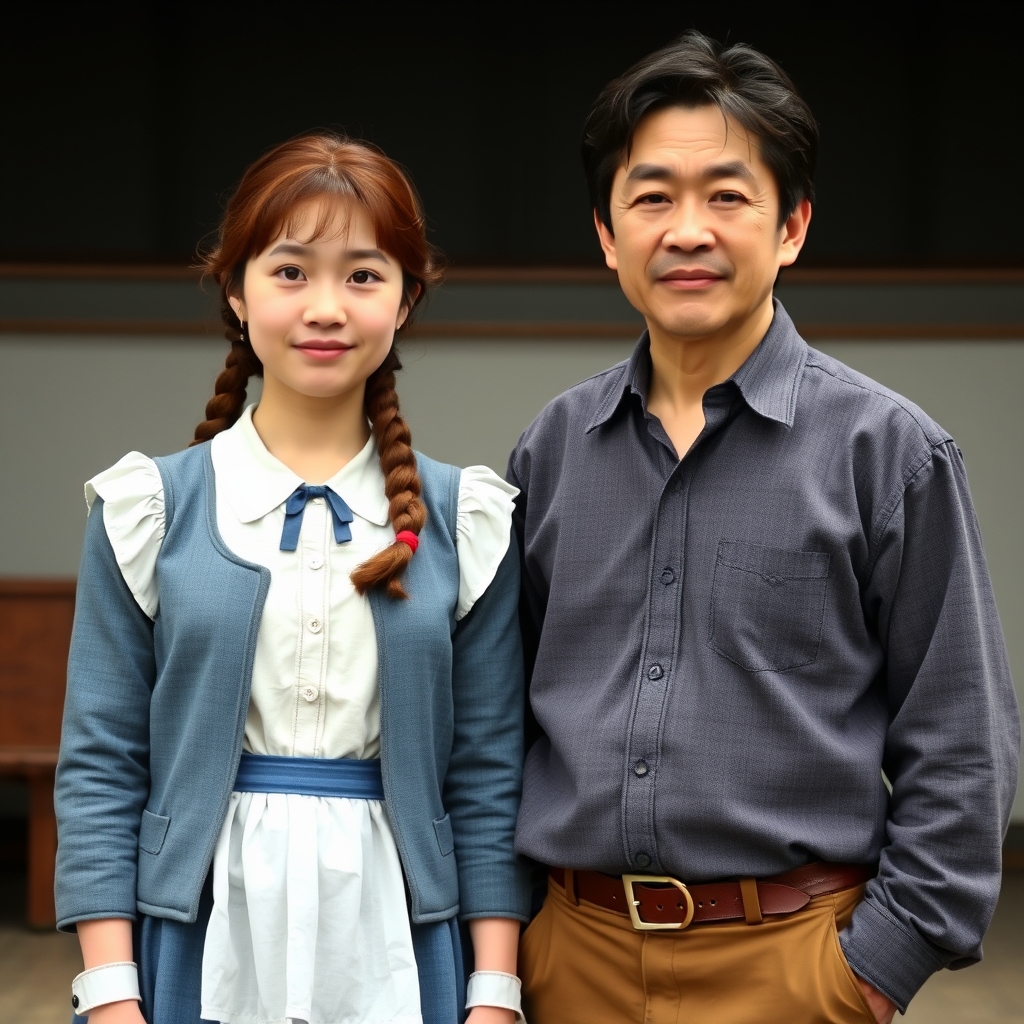 سوباسا و آن شرلی شکل یک انسان واقعی در کنار هم زندگی می کنند0