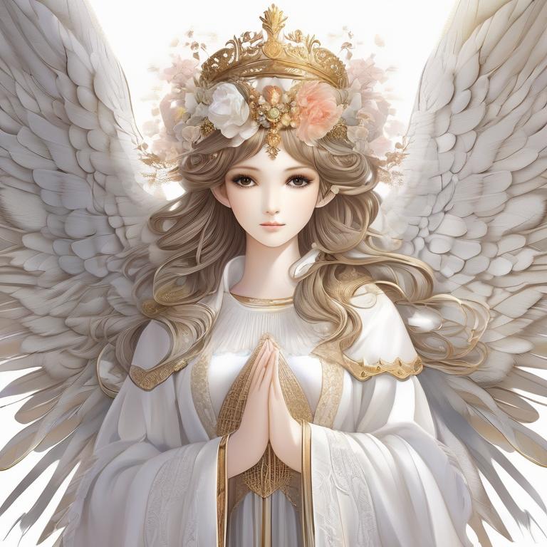 فرشته ی با بال های زیبا و قشنگ وسورتی9