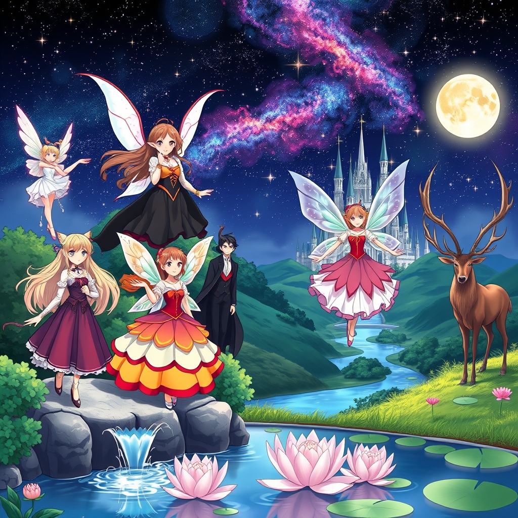 🧝🏻♀️🧚🏼♀️💃🏻🧛🏻♀️👸🏻🏰⛲🏞️🌌🌠🪷🫎🌕👗🪽⭐6