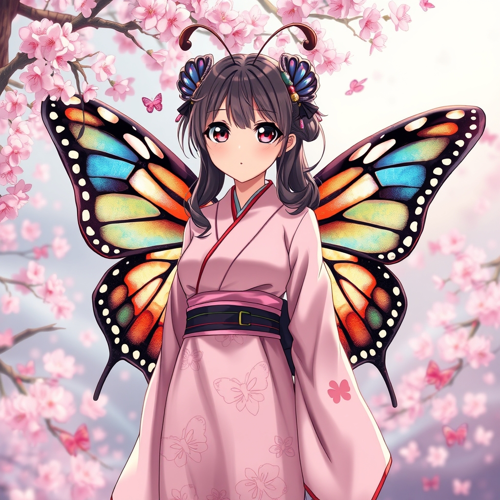 اگه پروانه آدم بود چه شکلی بود ؟1