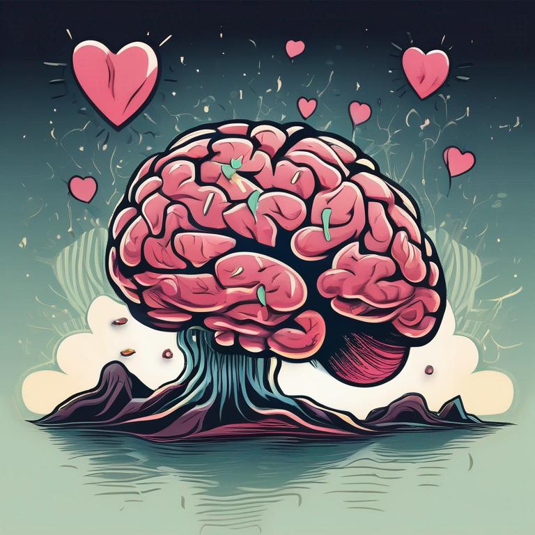 مغزی ک با فکر عشق فرسوده شده
9