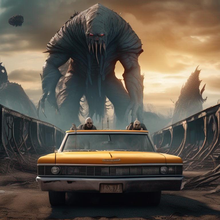 آخرالزمان بصورت خیلی ترسناک با وجودموجودات خیلی ترسناک
11