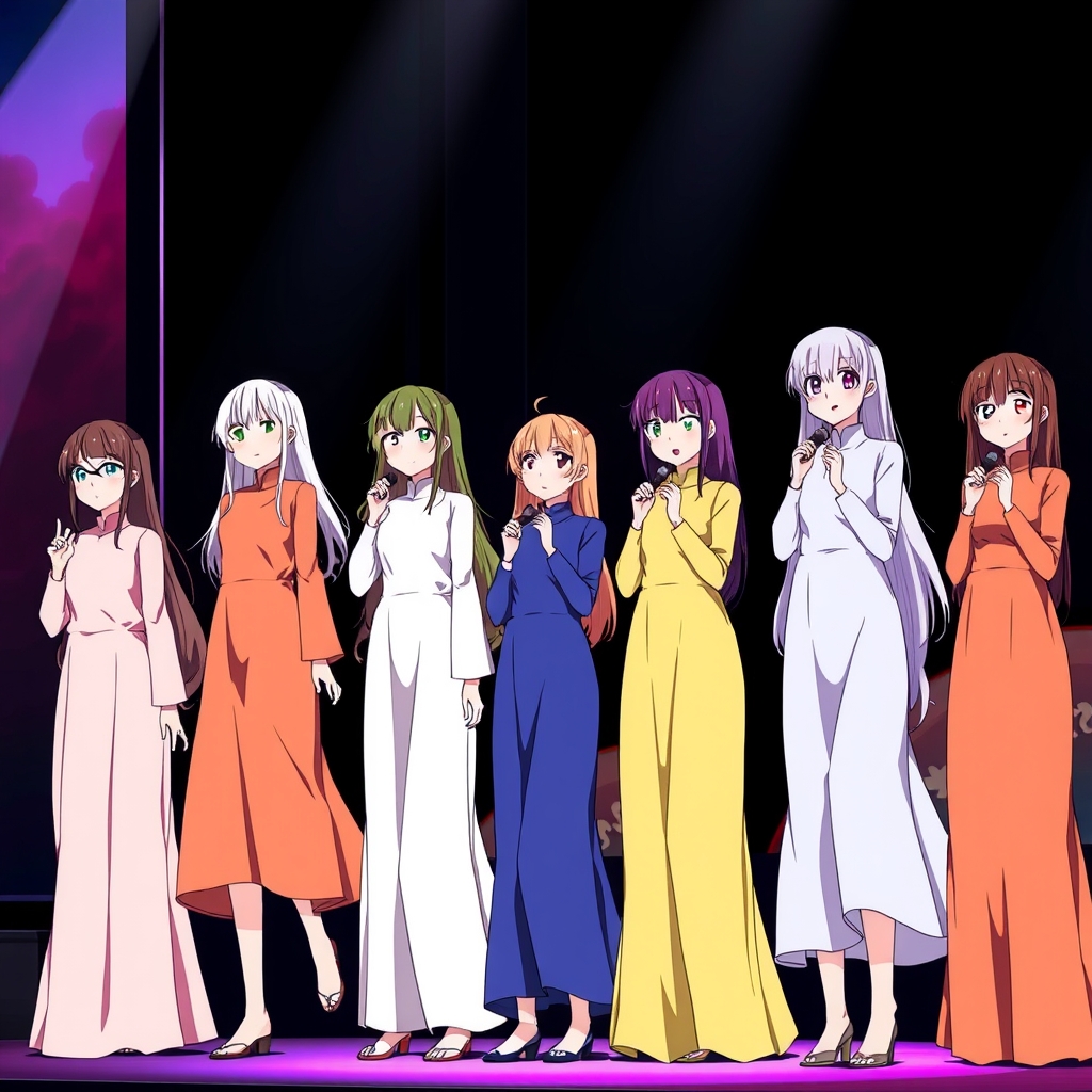 هشت دختر با چهره های رویایی زیبا در کنسرت با لباس های که میگم. اولی 🟥
دومی 🟩
سومی ⬜
چهارمی 🟦
پنجمی 🟧
ششم 🟨
هفتمی 🟪
هشتمی ⬛
👩🎤👩🎤👩🎤👩🎤👩🎤👩🎤👩🎤👩🎤21