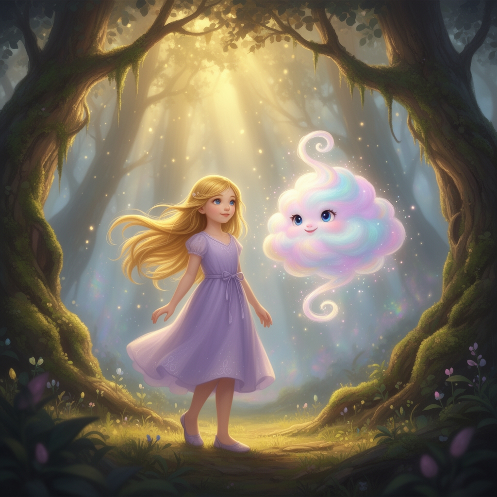 ملودی و دوستش پشمک
5