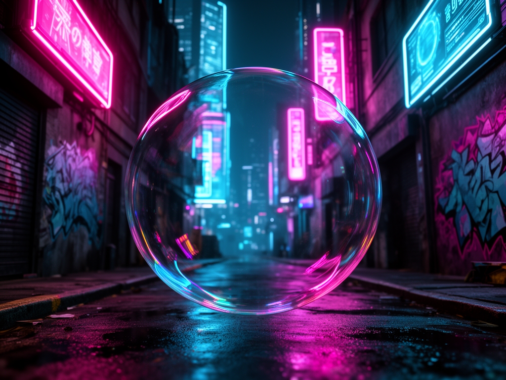 یک بلوبری از جنس شیشه4