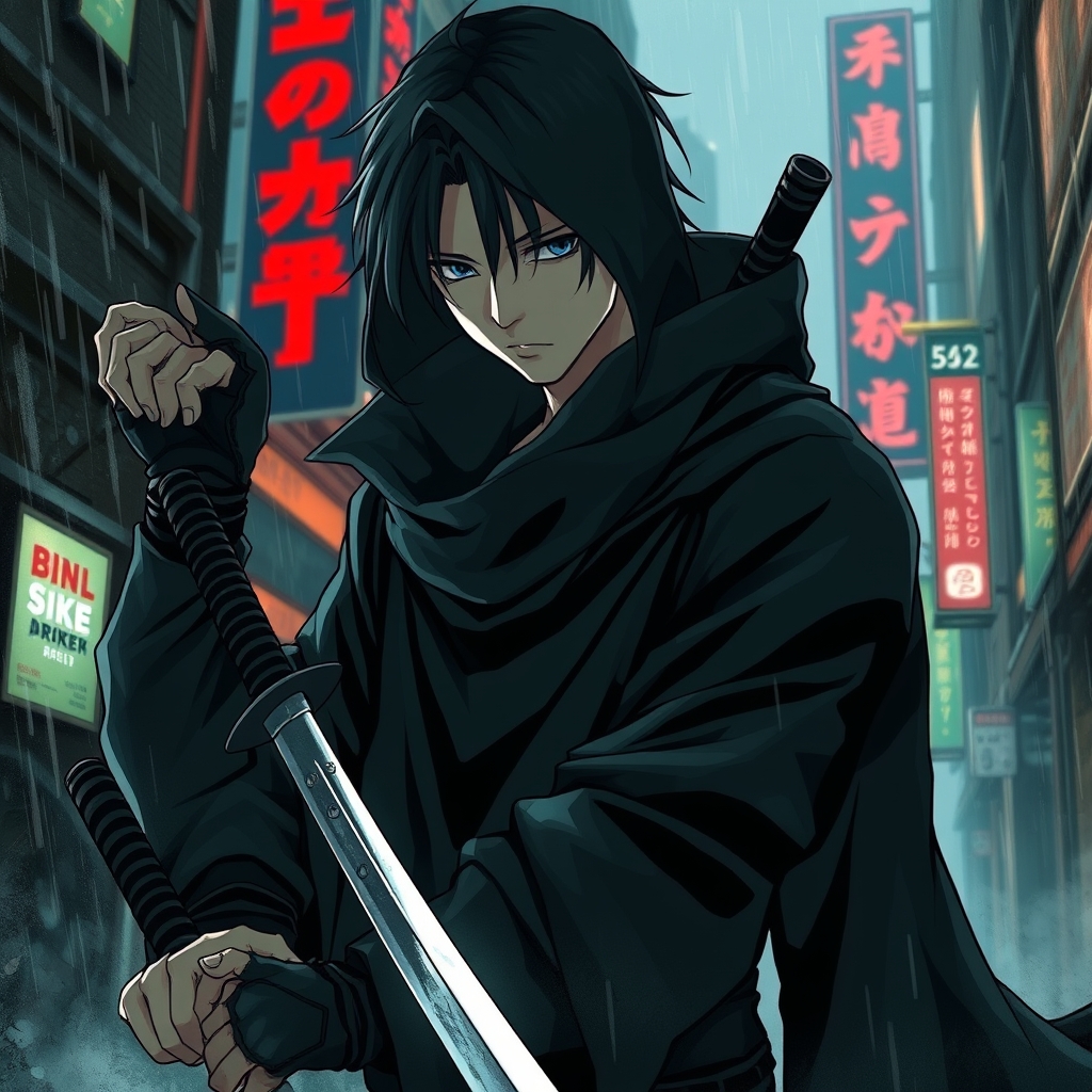 پسر انیمه ای قاتل16