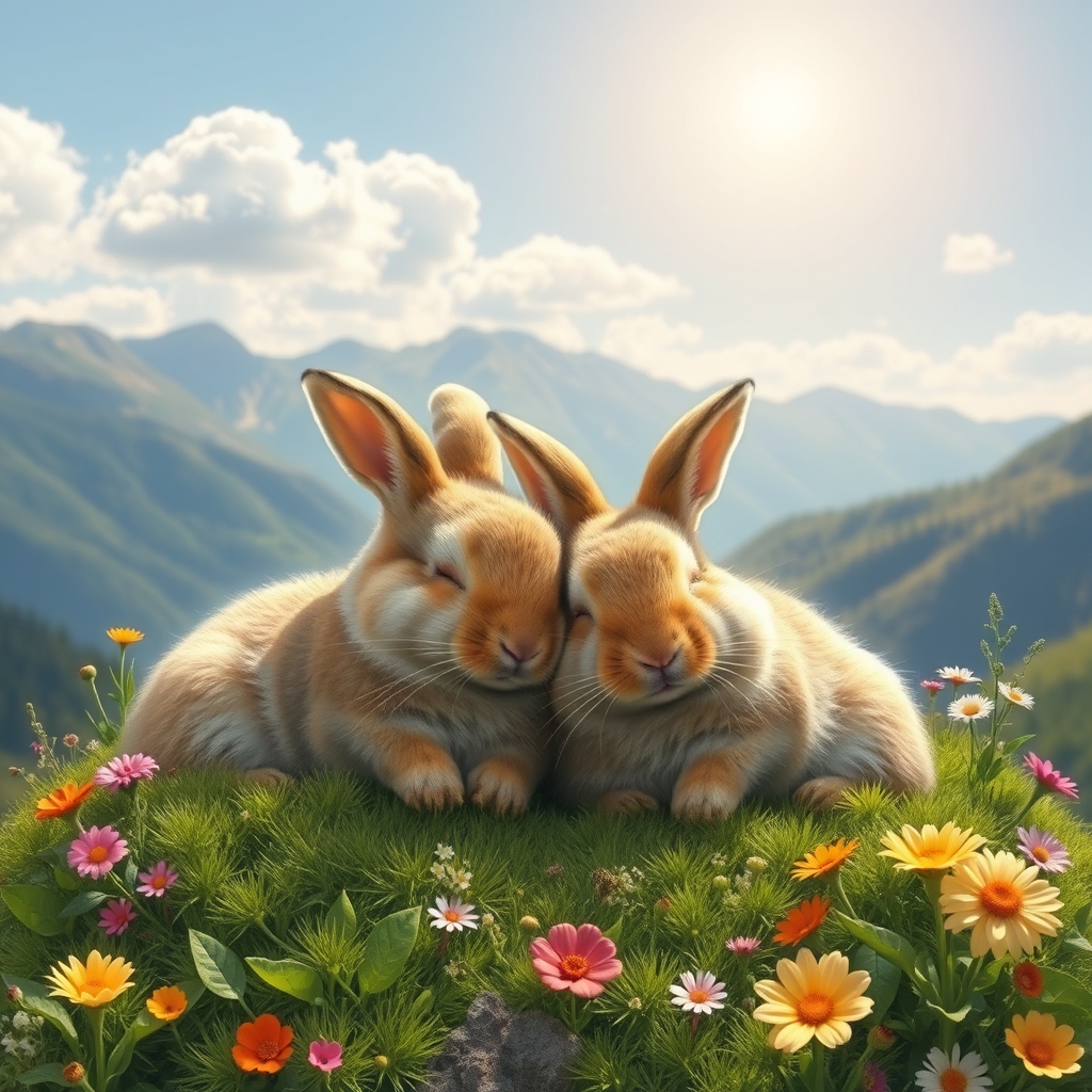 🐇🐇⛰❤💤2