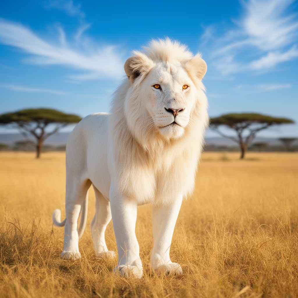 عکس یه شیر خاص سفید رو بساز2