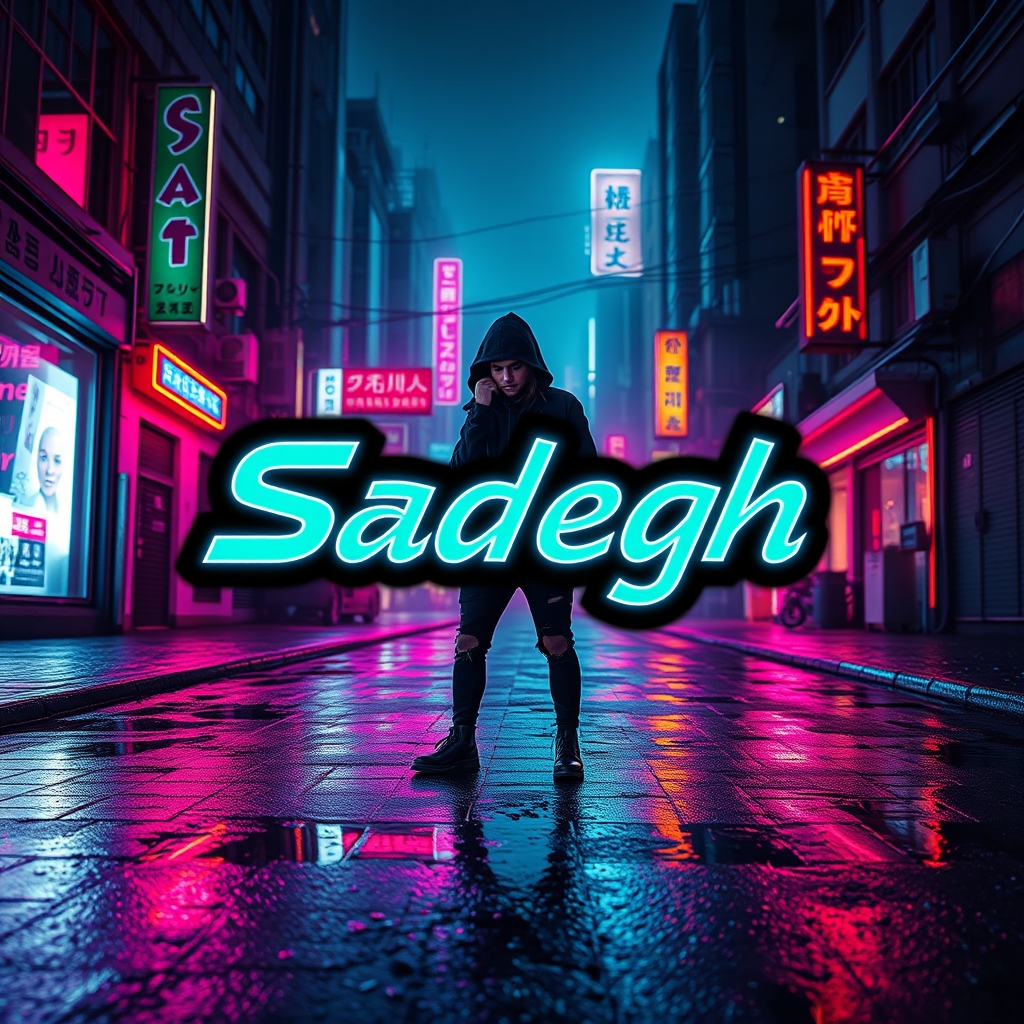 عکس خفن باشه وسط عکس نوشته شده باشه Sadegh23