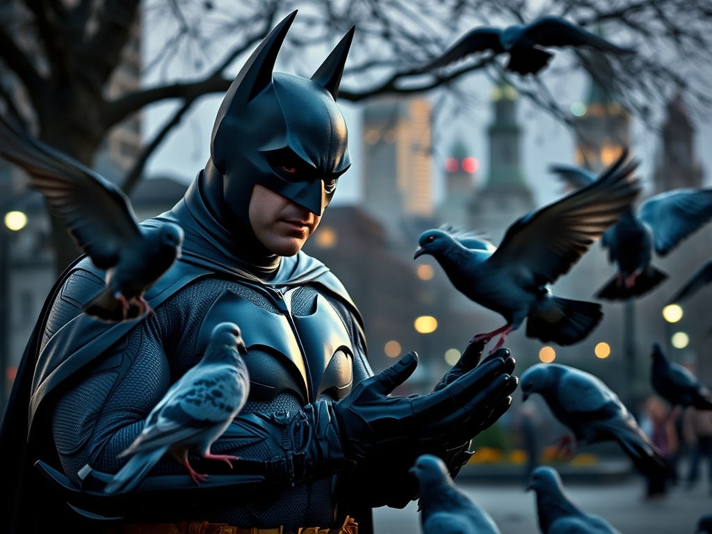 بتمن کفتر بازی میکن17