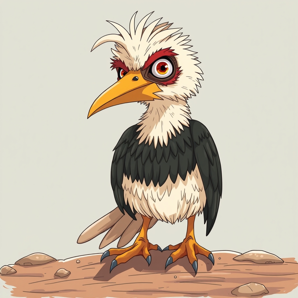 یک پرنده زشت 5